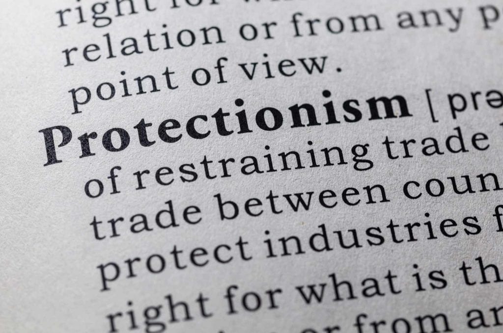 Protectionism - Wanderer Financail Stock Trading Newsletter