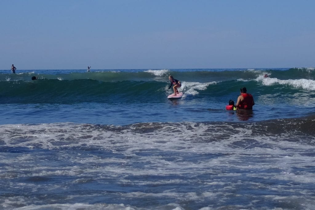 Sayulita2 My 7-year-old girl shredding the waves in Sayulita, Mexico.
